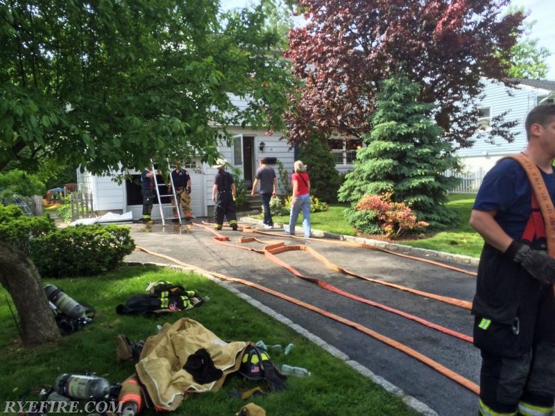 Structure fire on Bennett Street on 5/24/15 Photo by Lt. Kyle Wagman